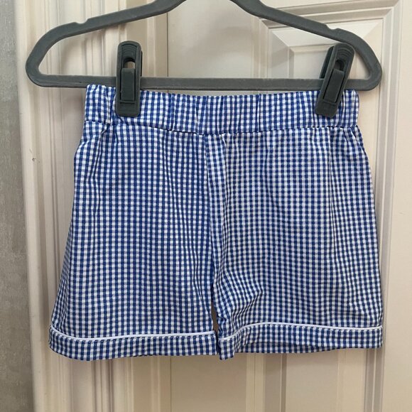 Sugar Bee Blue Gingham Pajama Set - Picture 2 of 2